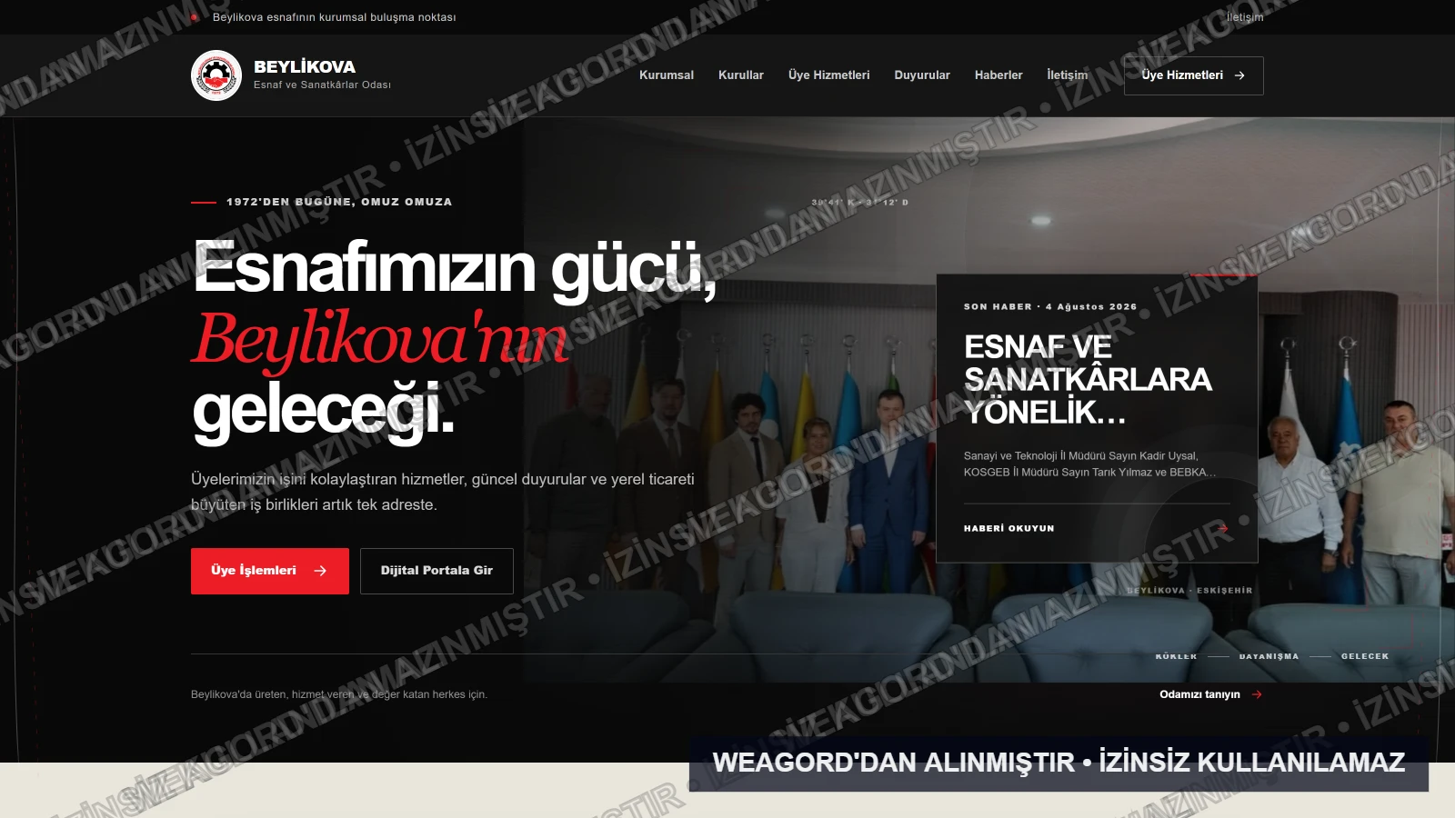 Beylikova Esnaf ve Sanatkârlar Odası
